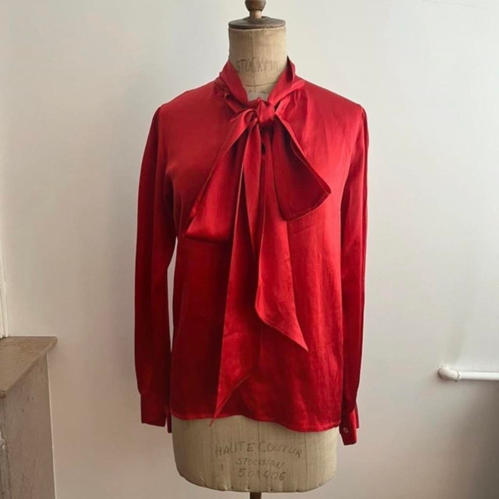 YSL Silk Blouse